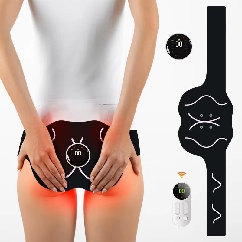 EMS Electric Hip Trainer Buttock Muscle Stimulator With Remote Control heated hip massager Image 1