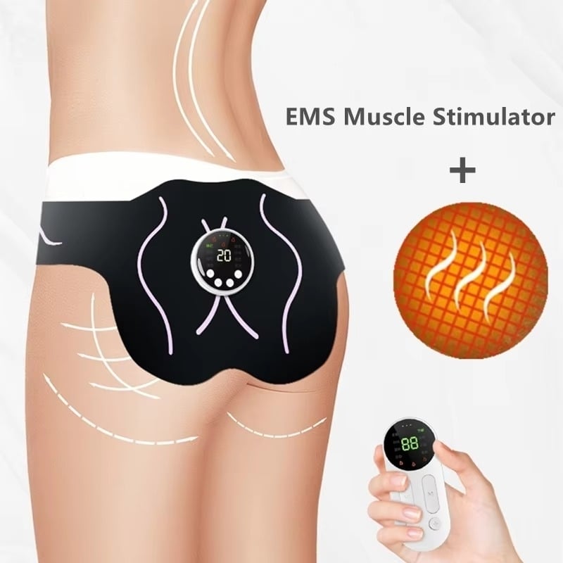 EMS Electric Hip Trainer Buttock Muscle Stimulator With Remote Control heated hip massager Image 3