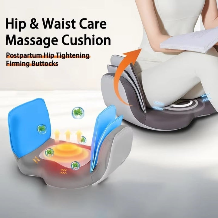 Waist Hip Massager Crotch Pelvic Massage Heated Moxibustion Hip Massage Image 1