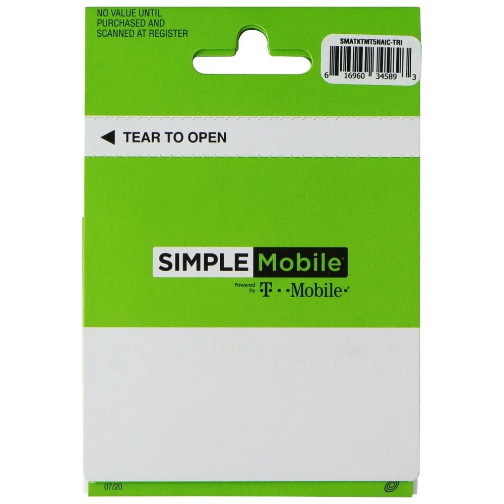 Simple Mobile T-Mobile SIM Card Kit for Smartphones (Nano/Micro/Standard) Image 2