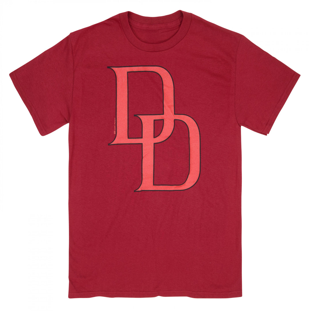 Daredevil Red Logo 30 Single T-Shirt Image 1