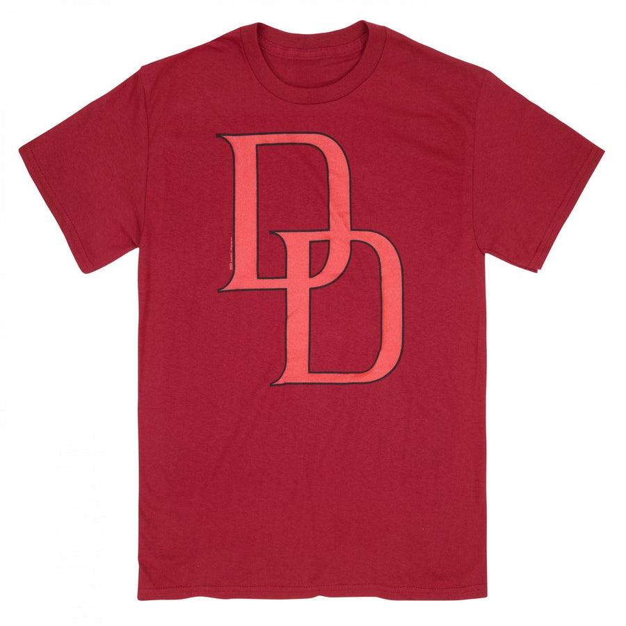 Daredevil Red Logo 30 Single T-Shirt Image 1