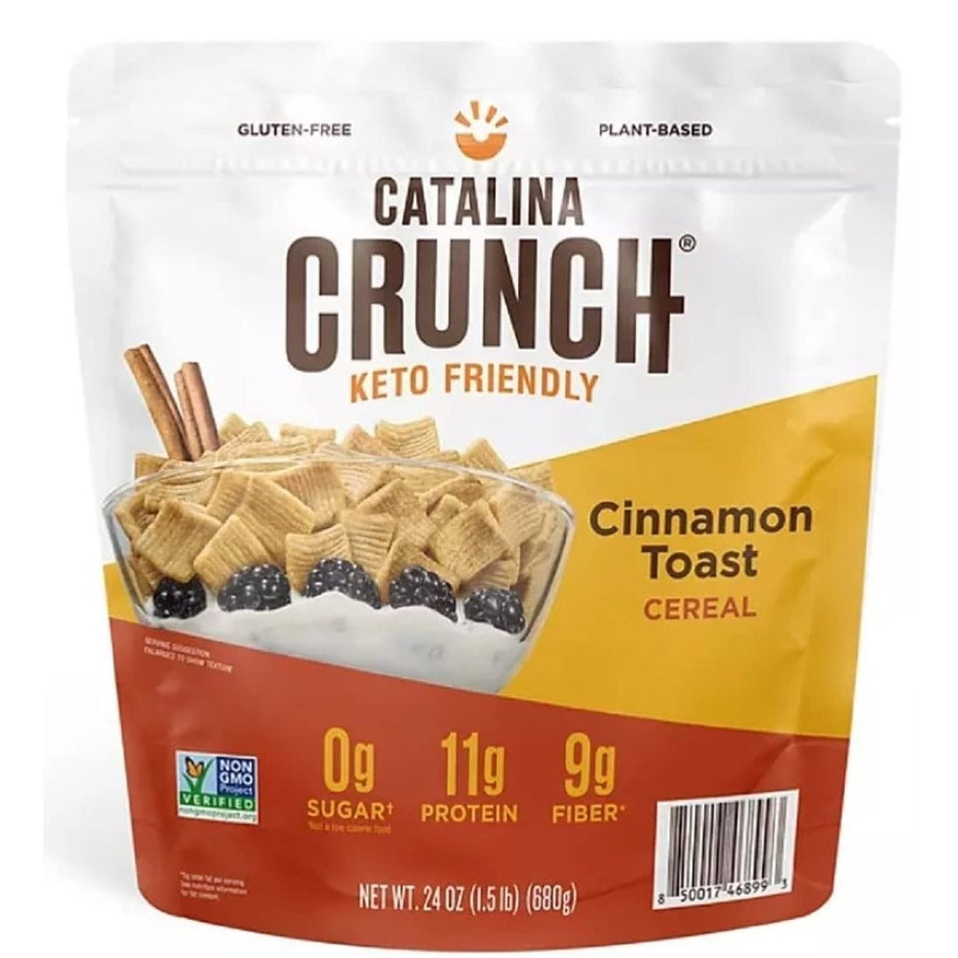 Catalina Crunch Keto Friendly Cinnamon Toast Cereal 24 Ounce Image 1