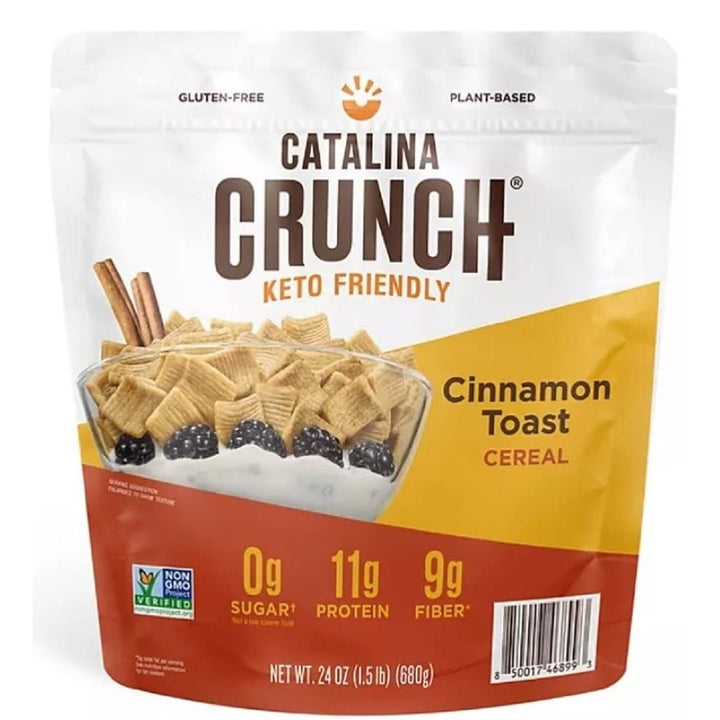 Catalina Crunch Keto Friendly Cinnamon Toast Cereal 24 Ounce Image 1