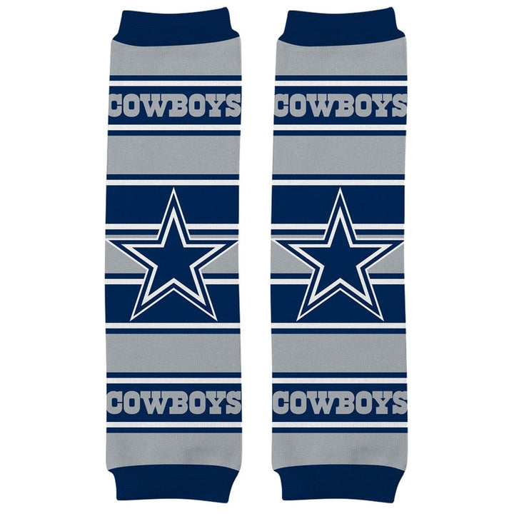 Dallas Cowboys Baby Leg Warmers Unisex Cotton Spandex 9-35 lbs NFL Gear Image 1