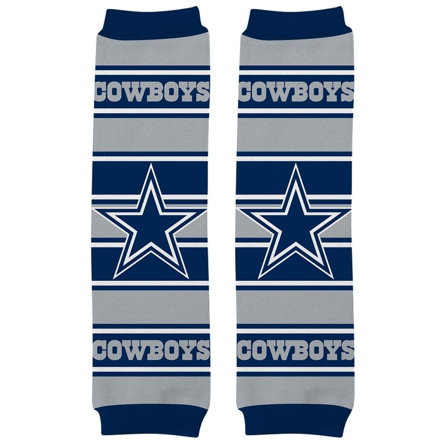 Dallas Cowboys Baby Leg Warmers Unisex Cotton Spandex 9-35 lbs NFL Gear Image 1