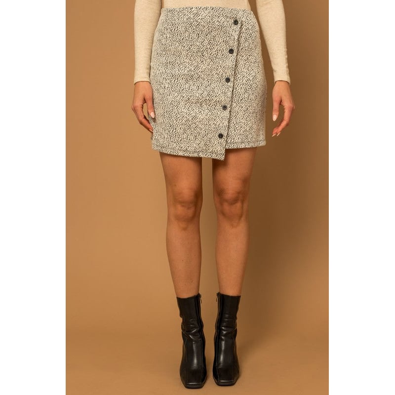 Button Down Mini Skirt Image 1