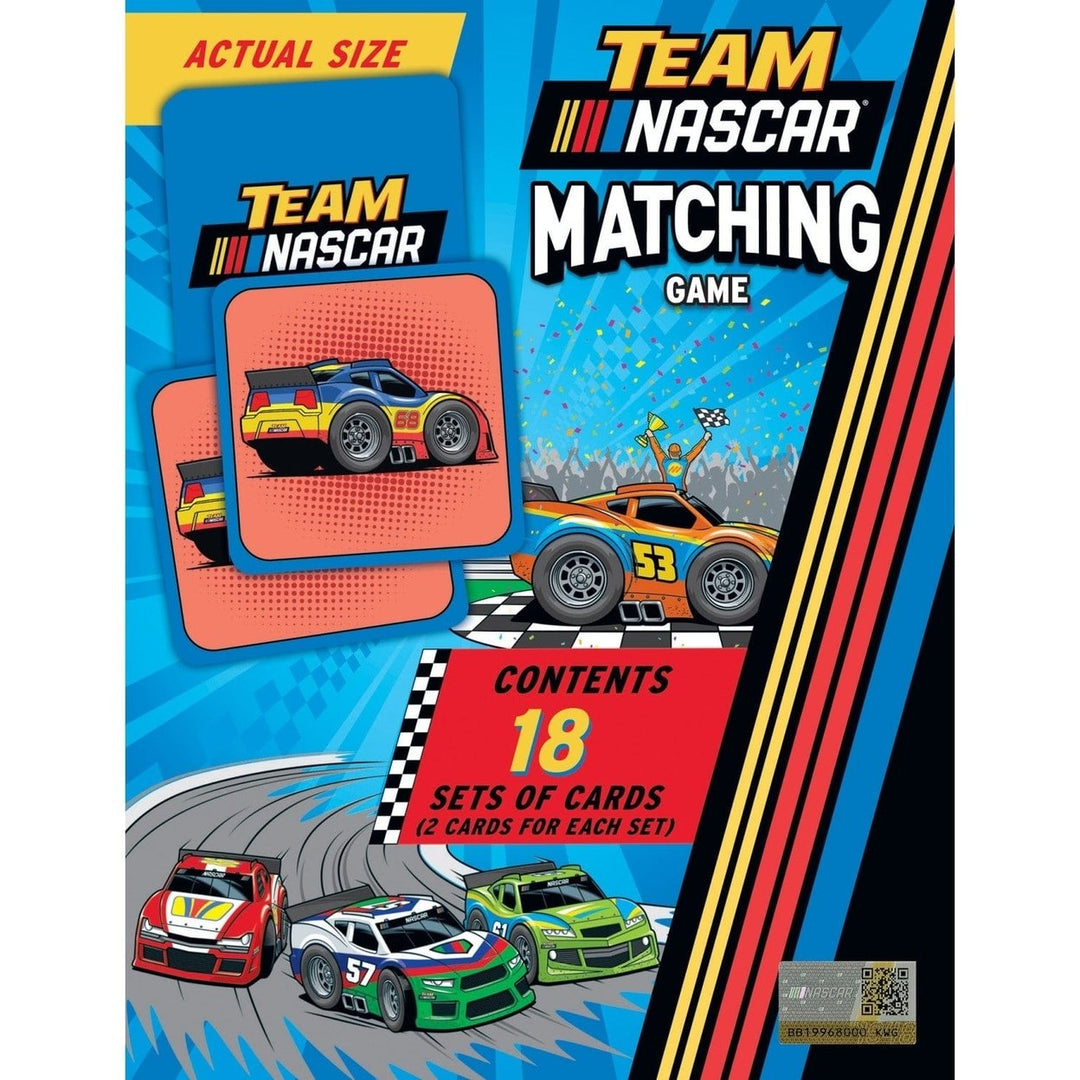 NASCAR Matching Game Family Fun Memory Game 18 Unique Pairs Officially Licensed Image 3