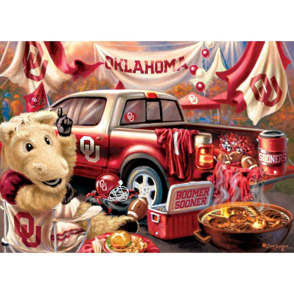 Oklahoma Sooners 1000 Piece Jigsaw Puzzle MasterPieces Eco-Friendly 19.25"x26.75" Image 2