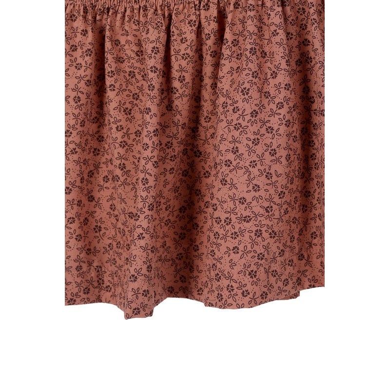 Floral smocked skirt Image 12