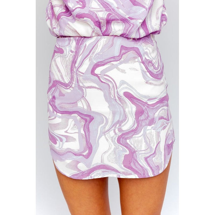 Dolphin Hem Mini Skirt Image 4