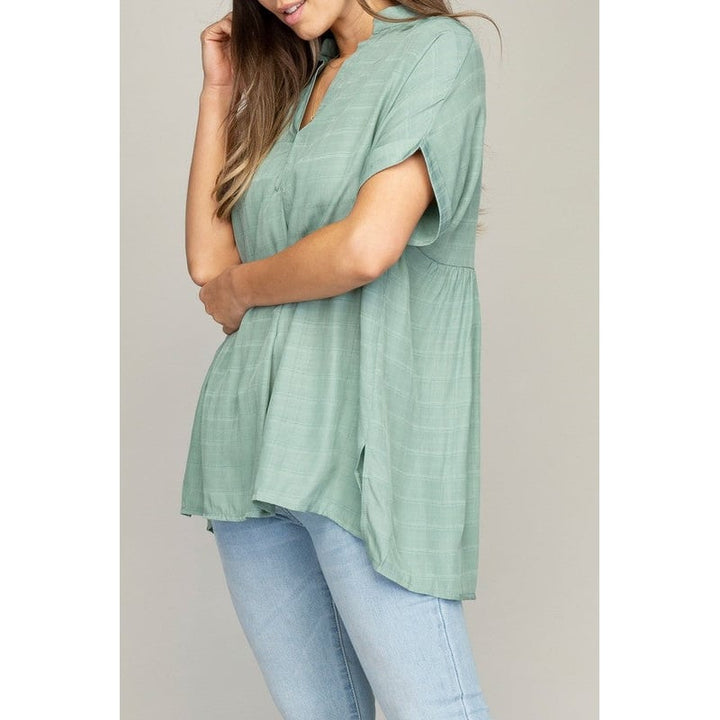 Henley neck shirt Image 9