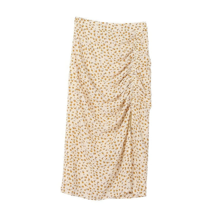 ruched dressy bottom skirt Image 6