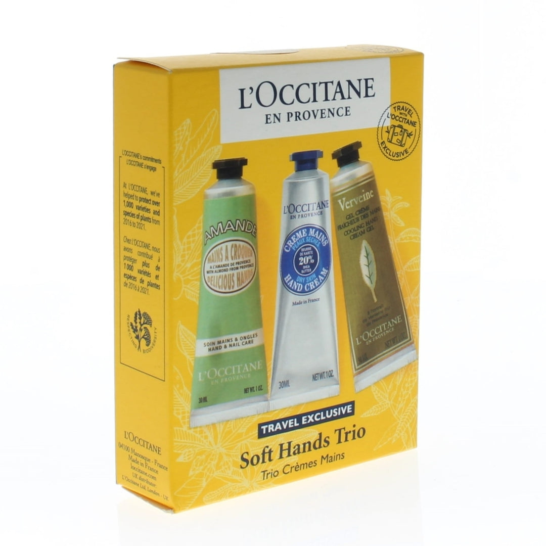 LOccitane Soft Hands Trio 3 Piece Set Image 1