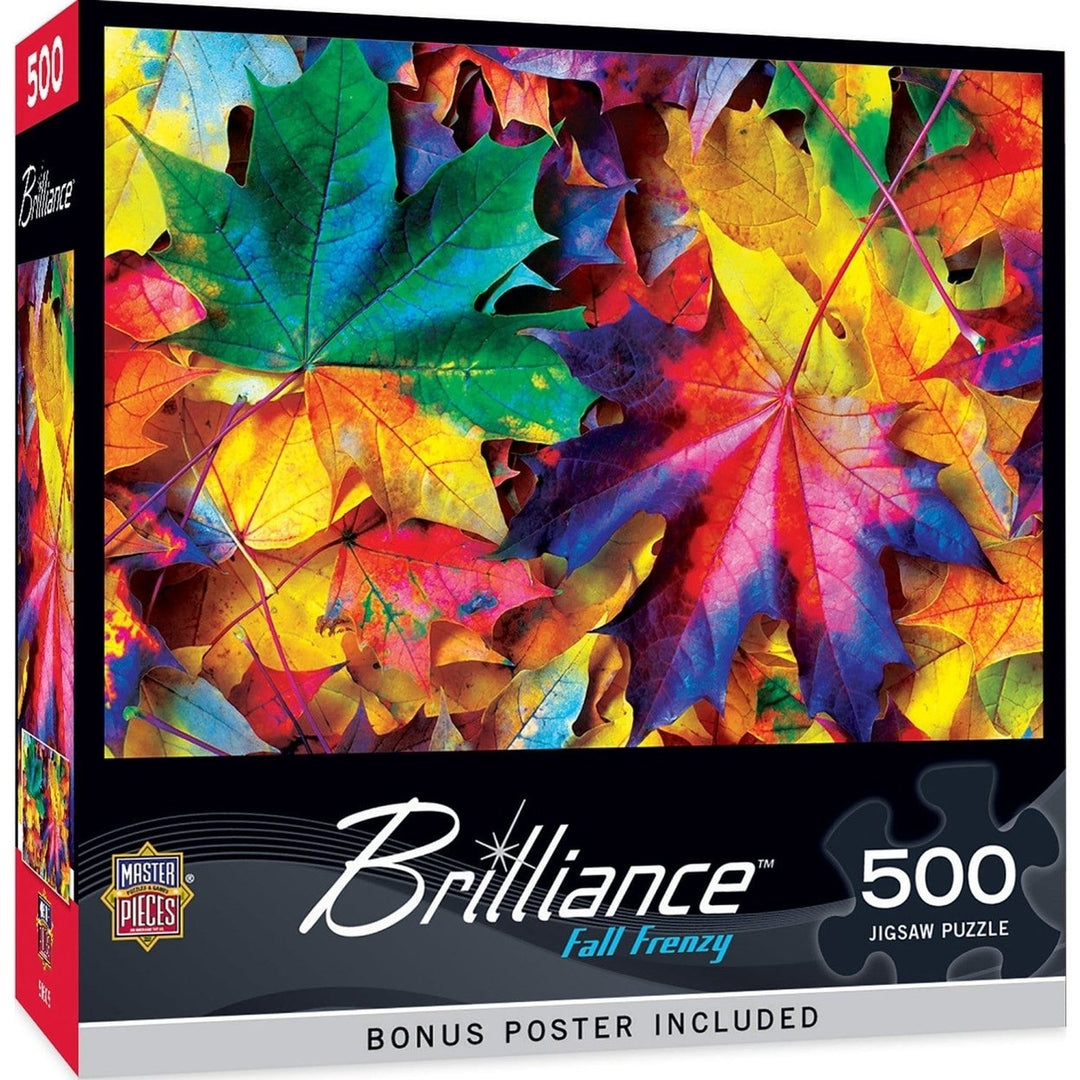 Brilliance - Fall Frenzy 500 Piece Jigsaw Puzzle Image 1