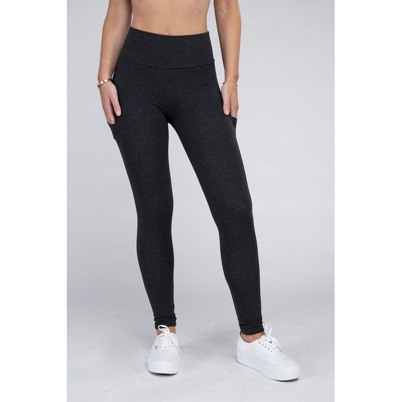 Active Leggings Featuring Concealed Pockets Image 1