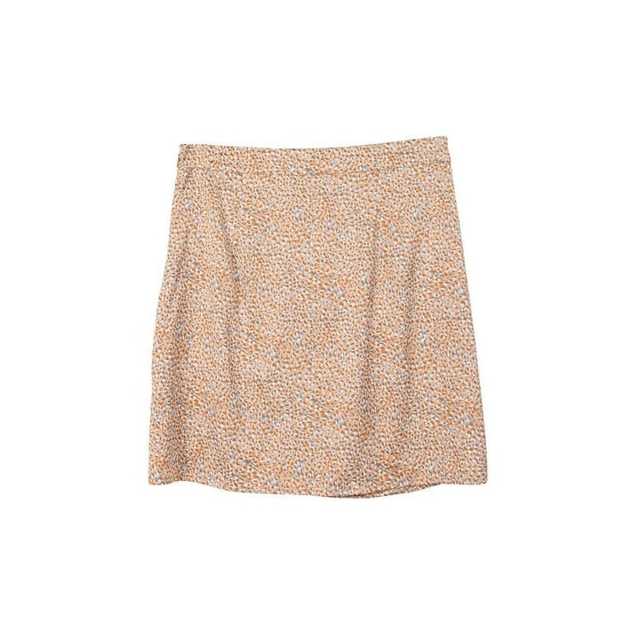 Leopard print shirred skirt Image 7