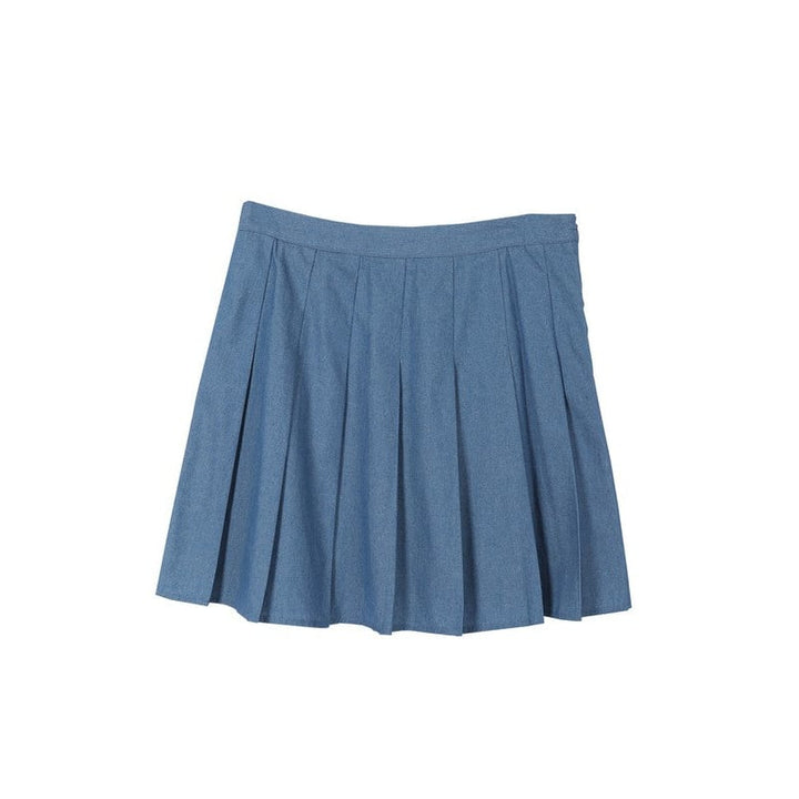 High waisted blue tennis skirt Image 7