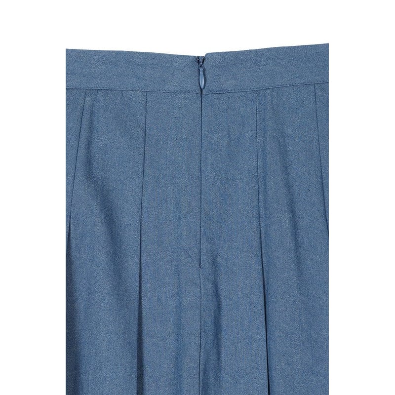 High waisted blue tennis skirt Image 8