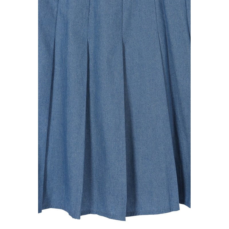 High waisted blue tennis skirt Image 10