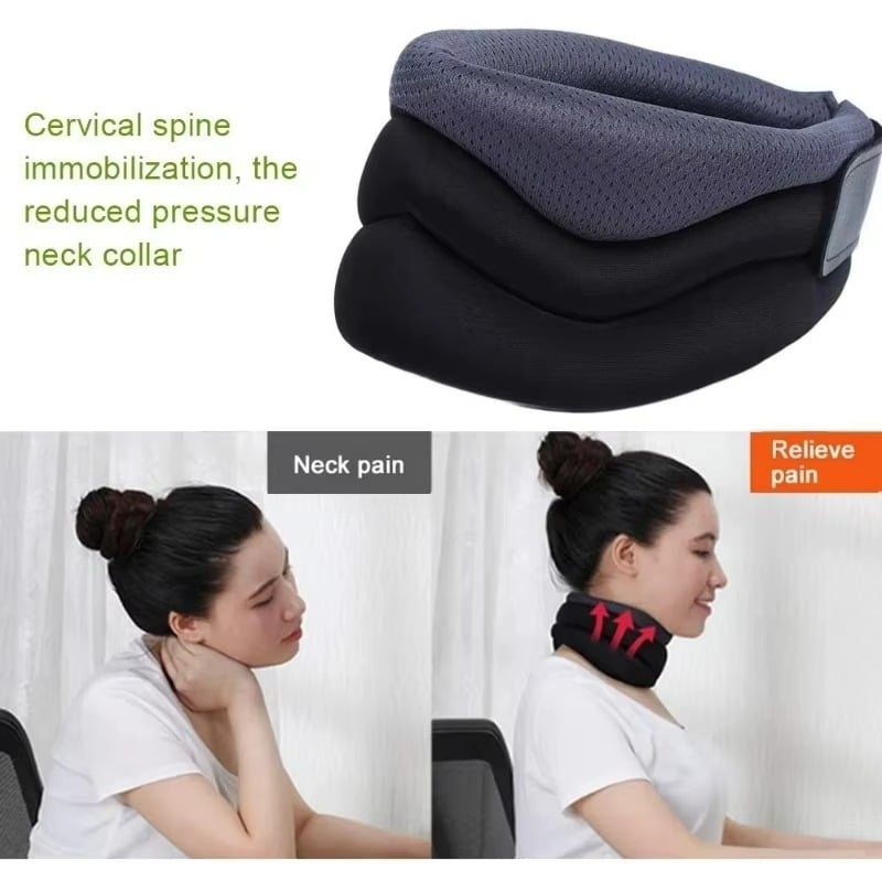 Neck Support Cervical Brace Adjustable Cervical Collar Soft Durable Foam Image 4