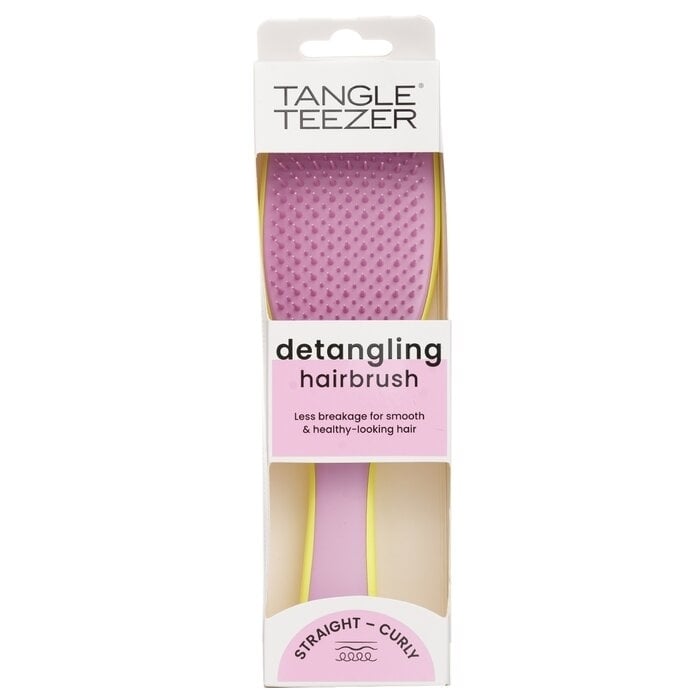 Tangle Teezer - The Ultimate Detangler Handled Detangling Brush - Hyper Yellow And Rosebud(1pc) Image 2