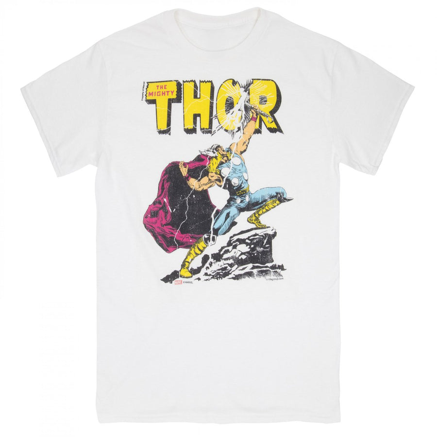 The Mighty Thor Vintage T-Shirt Image 1