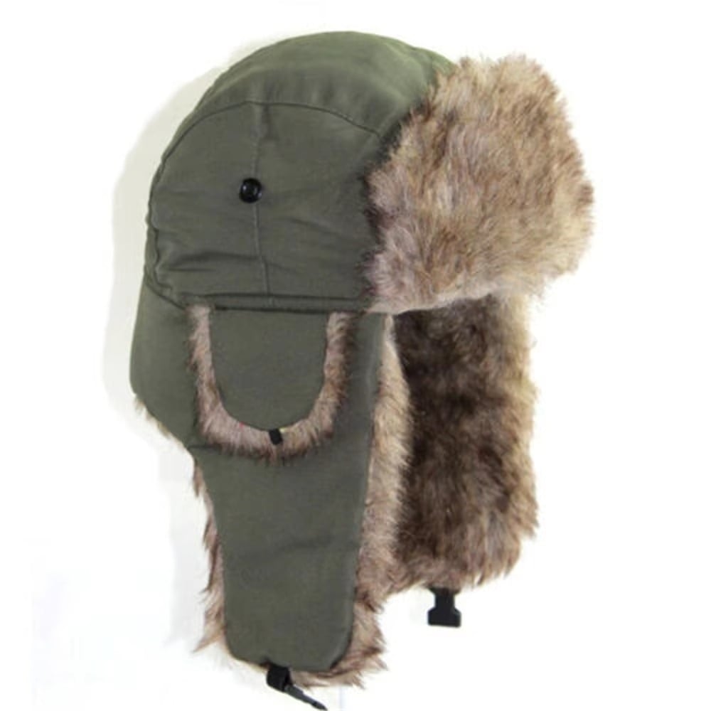 Mens Winter Trapper Aviator Trooper Earflap Warm Waterproof Ski Hat Image 4