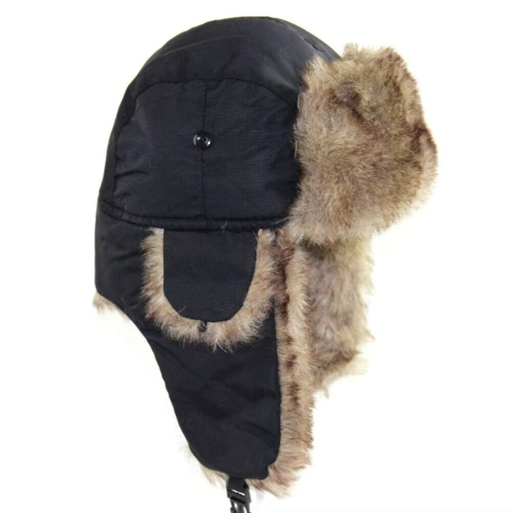 Mens Winter Trapper Aviator Trooper Earflap Warm Waterproof Ski Hat Image 6