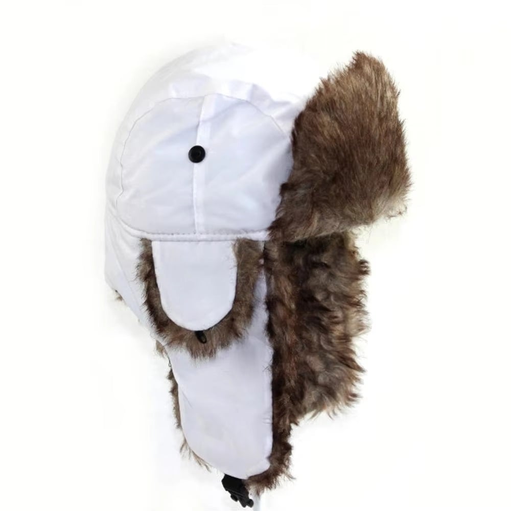 Mens Winter Trapper Aviator Trooper Earflap Warm Waterproof Ski Hat Image 10