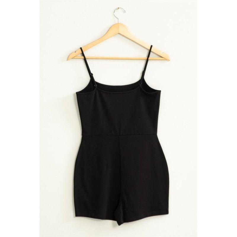 Loving Me Fitted Sleeveless Romper Image 1