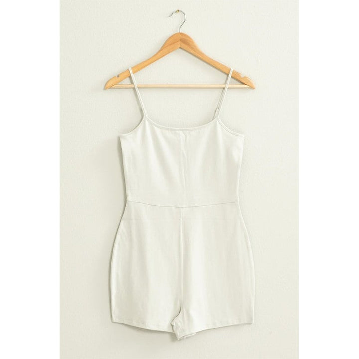 Loving Me Fitted Sleeveless Romper Image 1