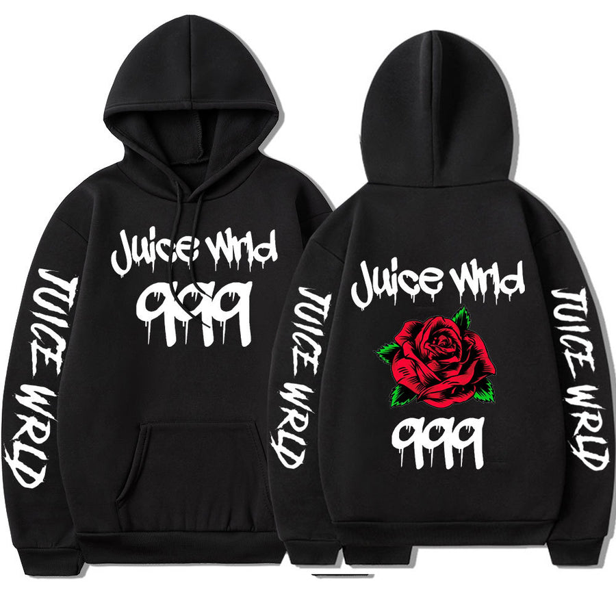 RAPPER JUICE WRLD LEGENDS NEVER DIE GRAPHIC HOODIE Image 1