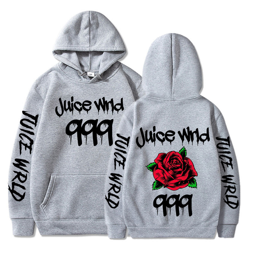 RAPPER JUICE WRLD LEGENDS NEVER DIE GRAPHIC HOODIE Image 2