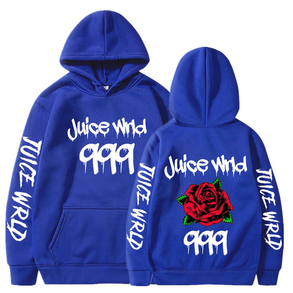 RAPPER JUICE WRLD LEGENDS NEVER DIE GRAPHIC HOODIE Image 6