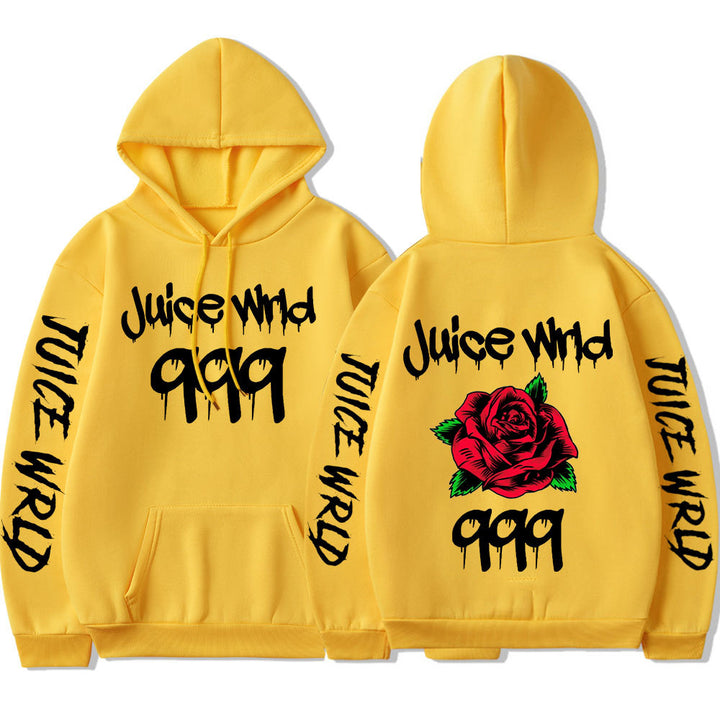 RAPPER JUICE WRLD LEGENDS NEVER DIE GRAPHIC HOODIE Image 8