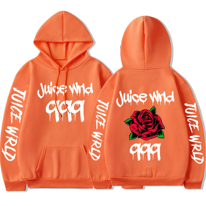 RAPPER JUICE WRLD LEGENDS NEVER DIE GRAPHIC HOODIE Image 9