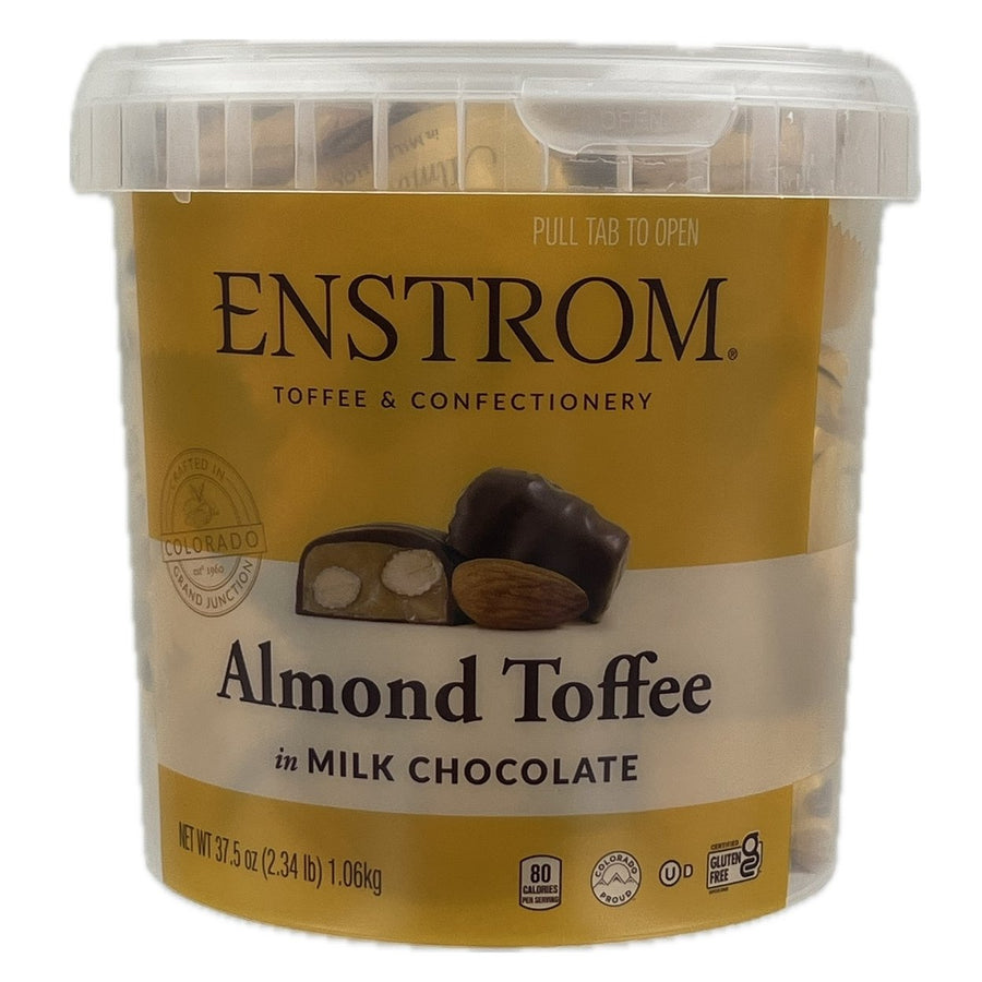 Enstrom Almond Toffee Milk Chocolate Petites 37.5 Ounce (75 Count) Image 1