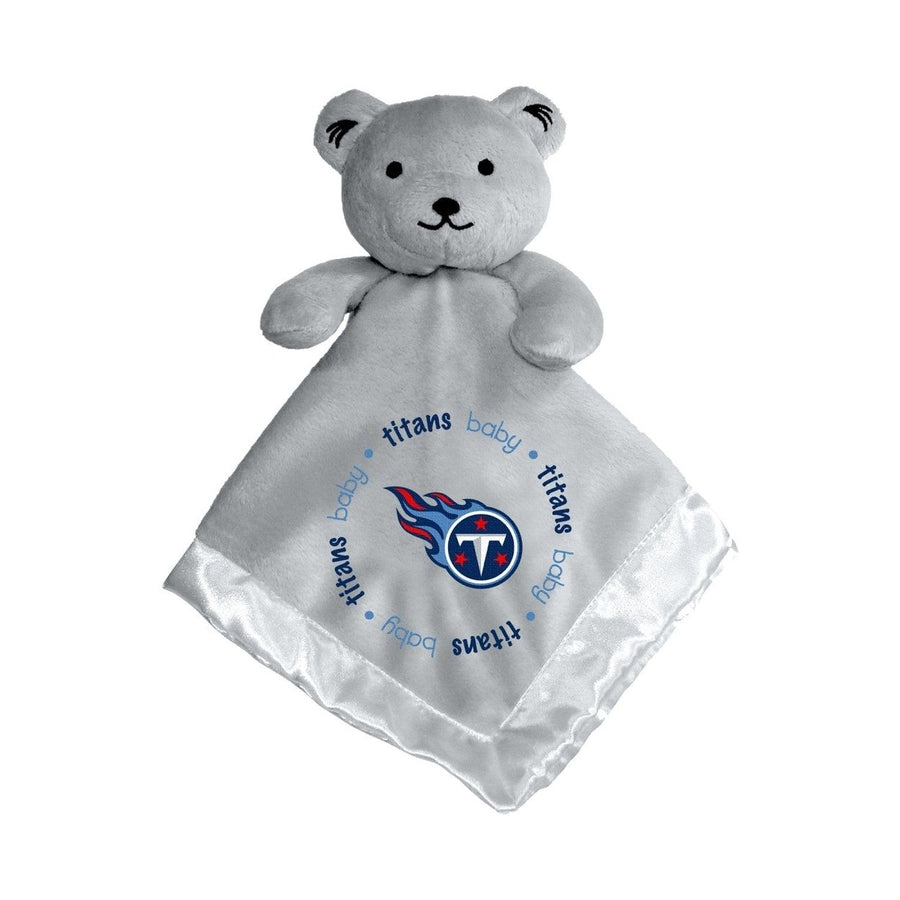 Tennessee Titans Security Bear Gray Soft Plush 14x14 Officially Licensed Image 1