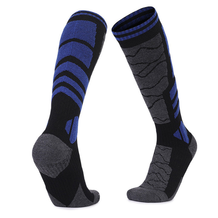 1 Pair Merino Wool Cotton Winter Men Warm Ski Socks Thicker Sports Snowboard Cycling Soccer Socks High Elastic Thermal Image 10