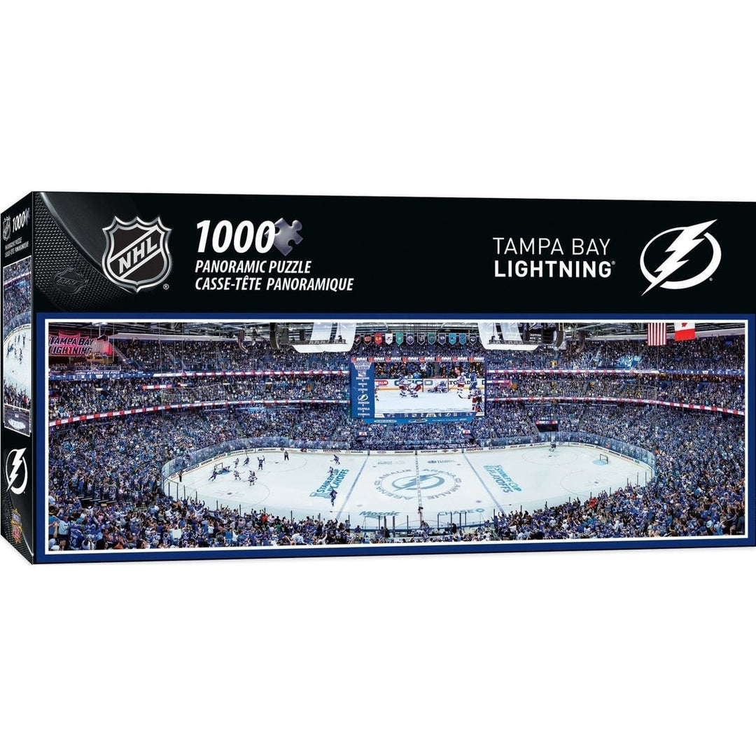 Tampa Bay Lightning - 1000 Piece Panoramic Jigsaw Puzzle Image 1