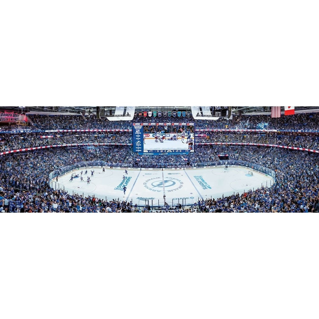 Tampa Bay Lightning - 1000 Piece Panoramic Jigsaw Puzzle Image 2