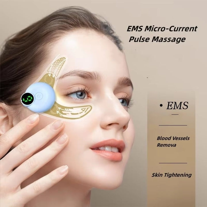 EMS Eye Mask Patch Face Eye Massager Muscle Stimulator Facial Massagers Beauty Image 3