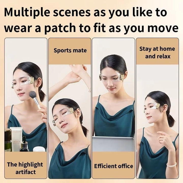 EMS Eye Mask Patch Face Eye Massager Muscle Stimulator Facial Massagers Beauty Image 6