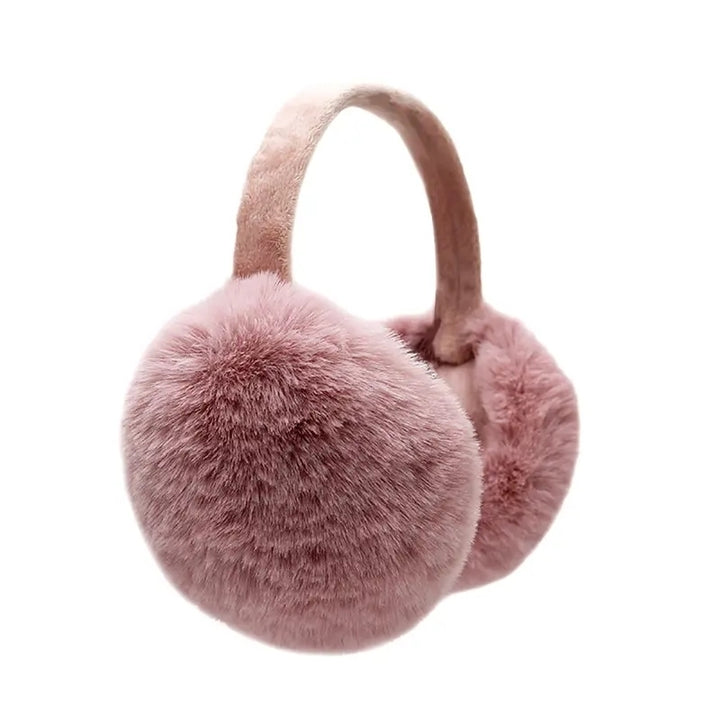 Solid Soft Plush Ear Keep Warmer Winter Earmuffs for Women Men Fashion Outdoor Earflap Protection Ear-Muffs Ear Cover Image 7