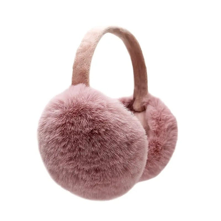 Solid Soft Plush Ear Keep Warmer Winter Earmuffs for Women Men Fashion Outdoor Earflap Protection Ear-Muffs Ear Cover Image 1