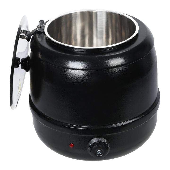 10/13L Electronic Soup Warmer Soup Stove Adjustable Temperature Soup Porridge Stew Warmer Restaurant Buffet Soup Kettle Image 3