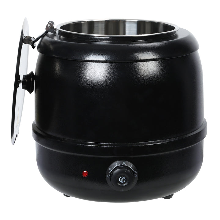 10/13L Electronic Soup Warmer Soup Stove Adjustable Temperature Soup Porridge Stew Warmer Restaurant Buffet Soup Kettle Image 4