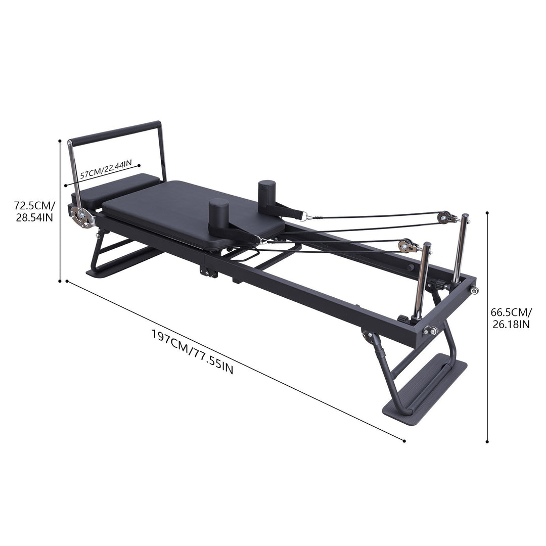 Pilates Reformer Machine Yoga Studio Pilates Core Bed Home Workout Pilates Machine Foldable Pilates Machine Equipment Image 4