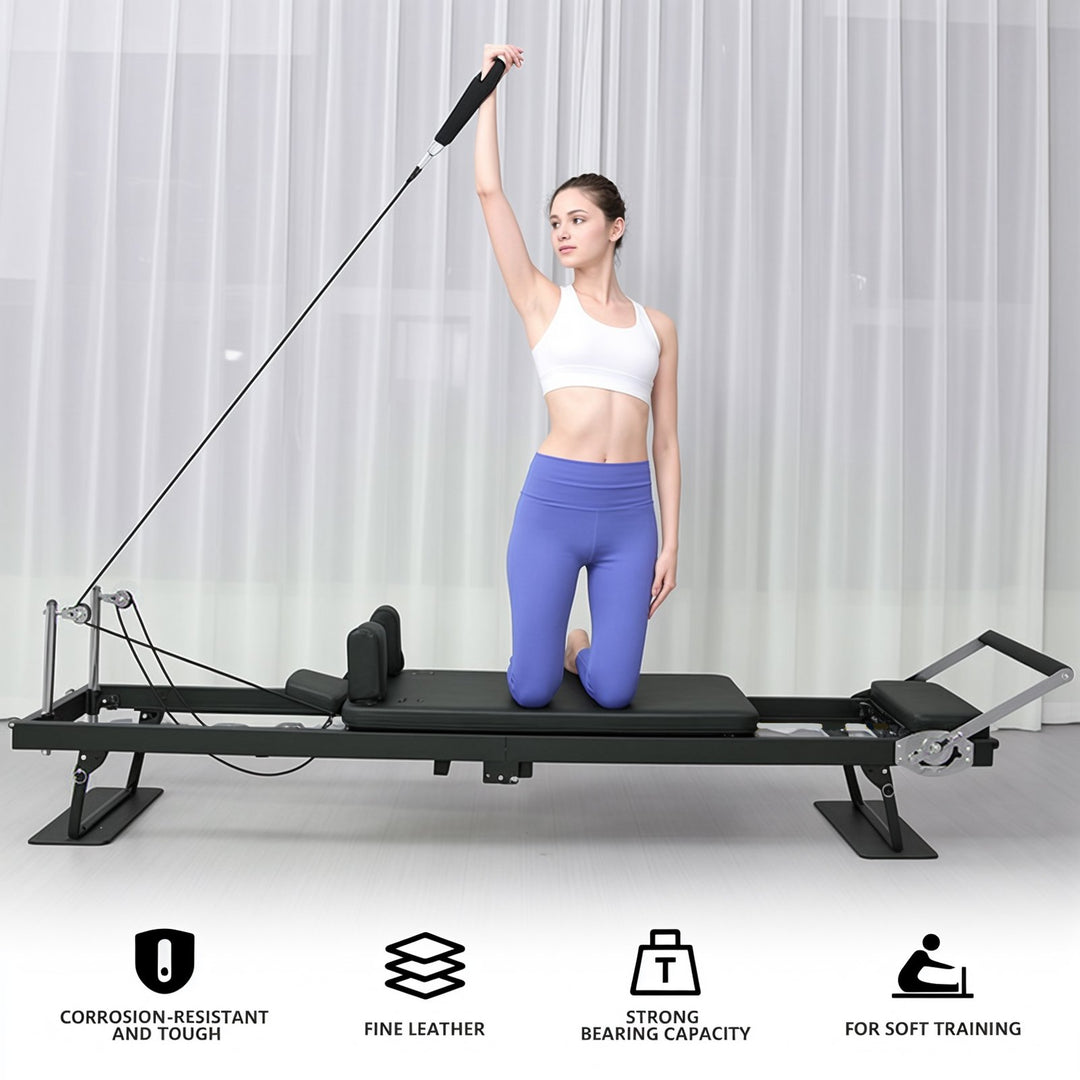 Pilates Reformer Machine Yoga Studio Pilates Core Bed Home Workout Pilates Machine Foldable Pilates Machine Equipment Image 6